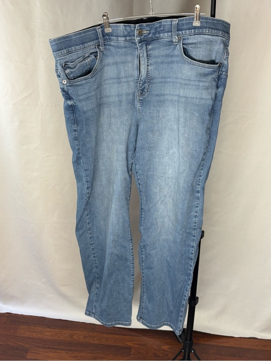 torrid Denim - Torrid Light Wash Straight Leg Women's Jeans Plus Size with Spandex